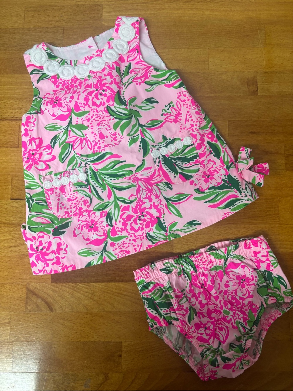 Lilly Pulitzer Floral Bloomer Set 3-6 Months